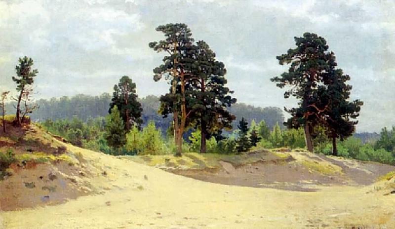 Ivan Shishkin Edge of Forest oil painting image